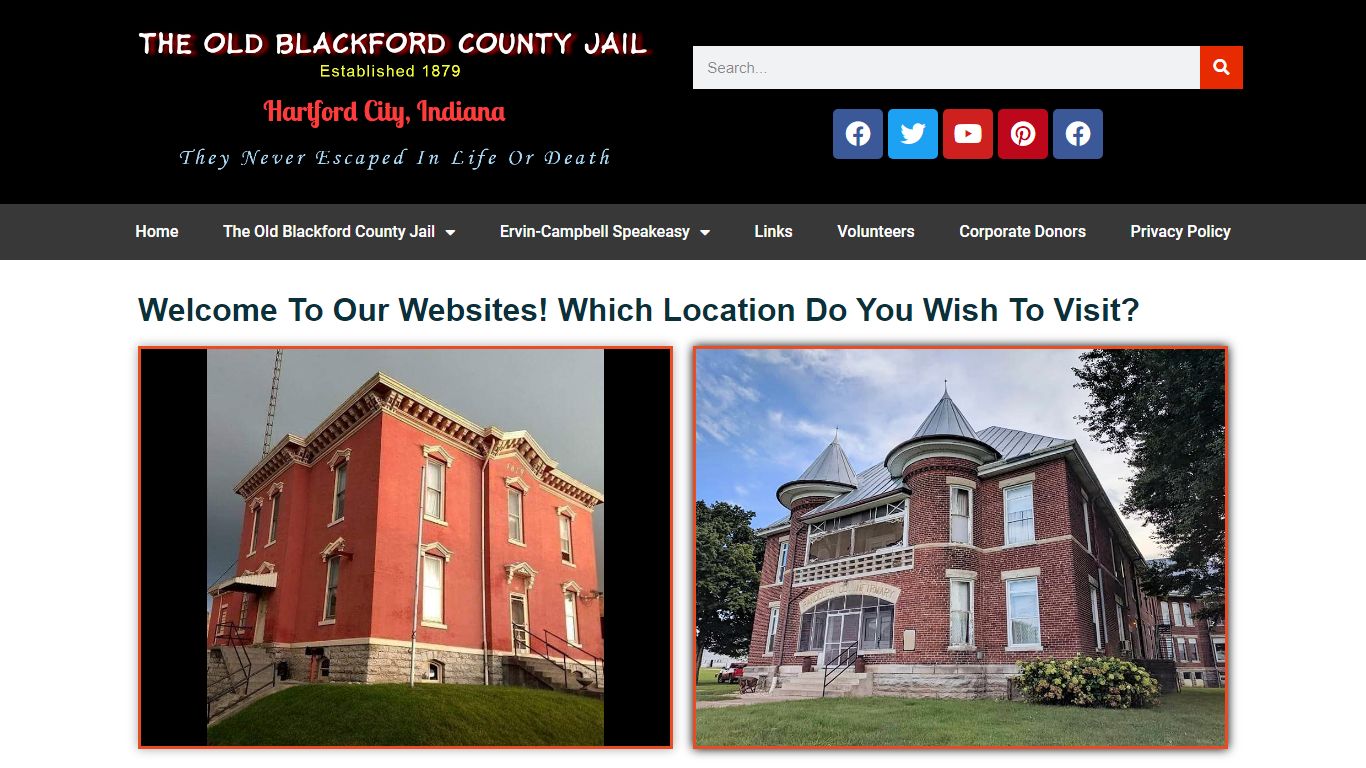 Home - Old Blackford County Jail - Ervin-Campbell Speakeasy